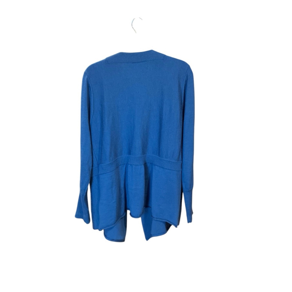 Eileen Fisher Cardigan Set Merino Wool Vest Sweater Light Blue, Size L - Picture 9 of 10